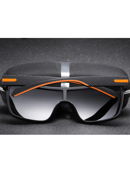 VEYREY Schwarze polarisierte Herren-Sonnenbrille VeyRey Orsa