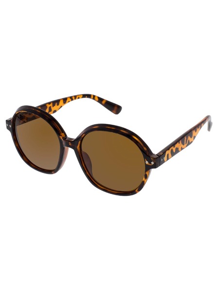 OEM OEM Damen Sonnenbrille Oversize Bugs Leopard