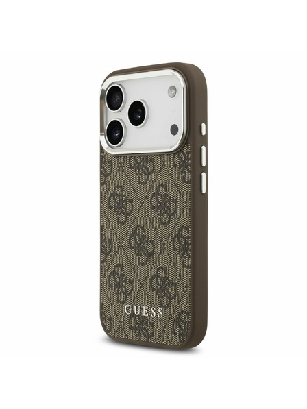 Guess Guess 4G MagSafe Rückseite für iPhone 17 Pro Brown