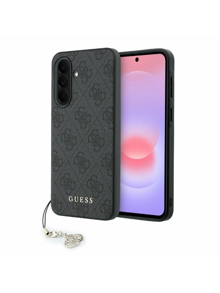Guess Guess 4G Charm Rückseite für Samsung Galaxy A37 Black