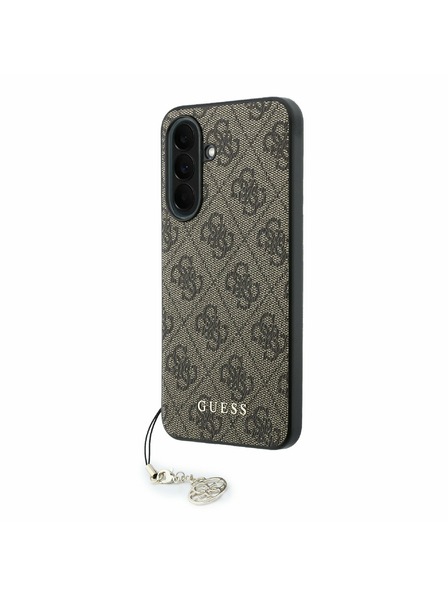 Guess Guess 4G Charm Rückseite für Samsung Galaxy A37 Brown