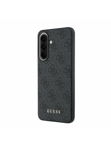 Guess Guess PU 4G Metal Classic Logo Rückseite für Samsung Galaxy A57 Grey