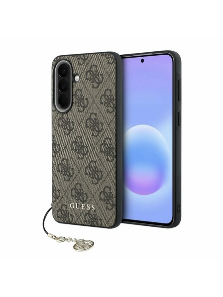 Guess Guess 4G Charm Rückseite für Samsung Galaxy A57 Brown