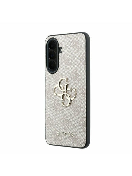 Guess Guess PU 4G Metal Logo Rückseite für Samsung Galaxy A37 Pink
