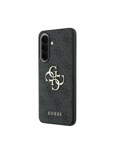 Guess Guess PU 4G Metal Logo Rückseite für Samsung Galaxy A57 Grey