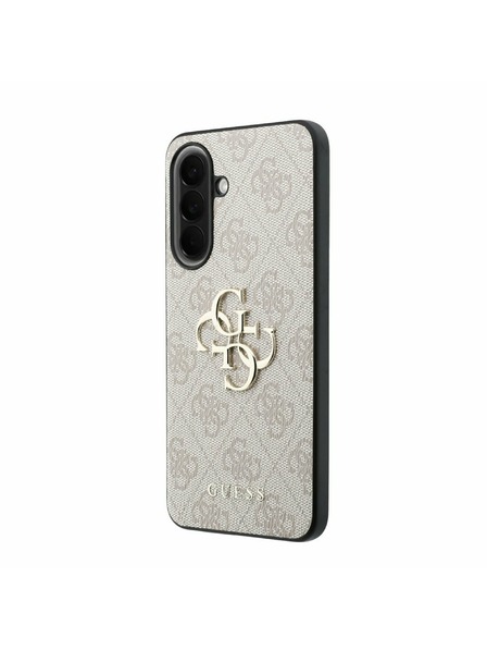 Guess Guess PU 4G Metal Logo Rückseite für Samsung Galaxy A57 Pink