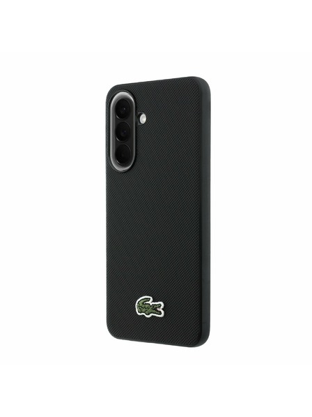 Lacoste Lacoste Iconic Petit Pique Woven Logo MagSafe Rückseite für Samsung Galaxy A57 Black