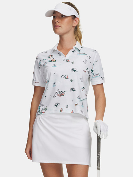 Under Armour Damen T-Shirt Under Armour UA ArmourDry Golf Trip Polo