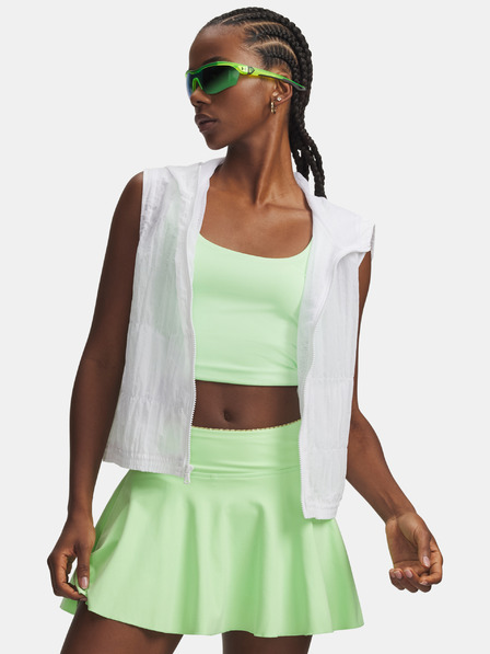 Under Armour Damen-Weste Under Armour UA Rival Woven Ruched Vest