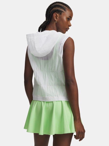 Under Armour Damen-Weste Under Armour UA Rival Woven Ruched Vest