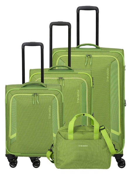 Travelite Kofferset Travelite Corsiica S,M,L,BB Fresh Green