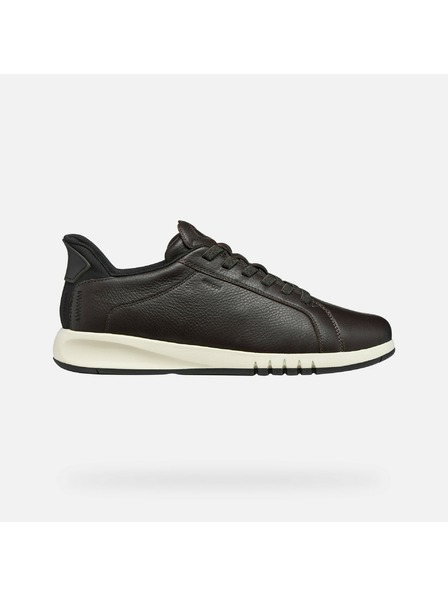 Geox Dunkelbraune Herren-Turnschuhe Geox Aerantis Plus Fast in