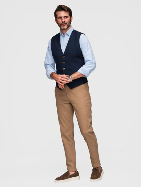 Ombre Clothing Herren-Chino-Hose SLIM FIT - hellbraun V2 P1524 Ombre Clothing