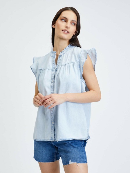 GAP Bluse Top mit Volants GAP
