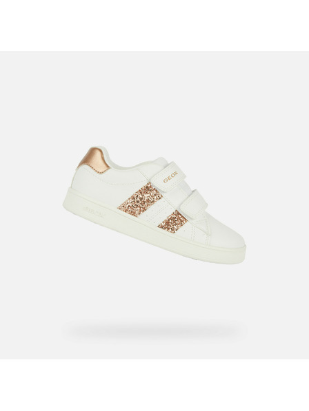 Geox Weiß Mädchen Geox Eclyper Turnschuhe