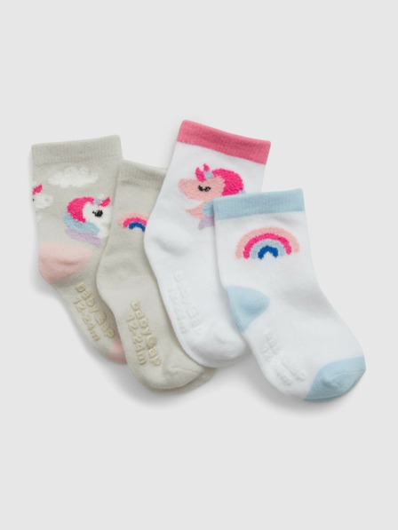 GAP 4er-Pack Baby Socken GAP