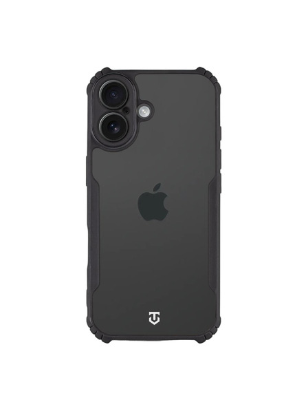 Tactical Tactical Quantum Stealth Hülle für Apple iPhone 17 Transparent/Schwarz