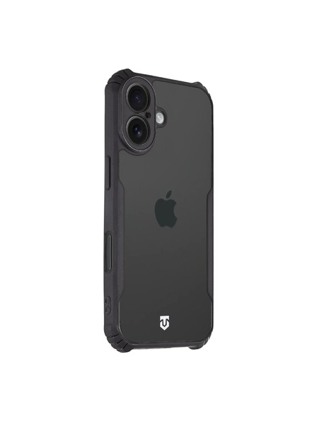 Tactical Tactical Quantum Stealth Hülle für Apple iPhone 17 Transparent/Schwarz