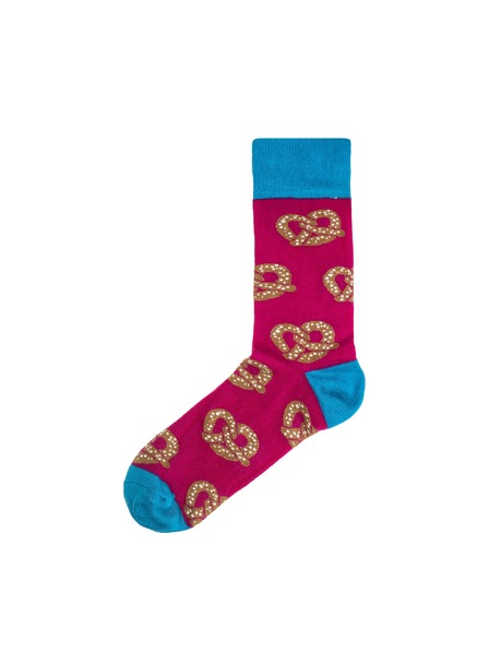 Funky Steps Funky Steps Socken mit Brezel-Motiv FSB027N