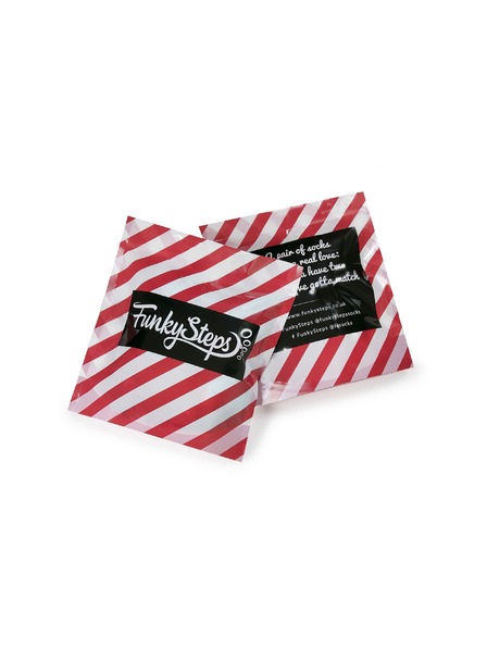 Funky Steps Funky Steps Socken mit Brezel-Motiv FSB027N