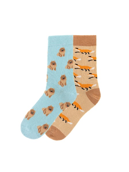 Funky Steps Funky Steps Damensocken-Set mit Tier-Motiv FSC272