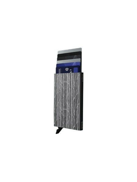 Pularys Dokumentenetui Pularys Winter Birches grau gebürstetes Aluminium 192315535