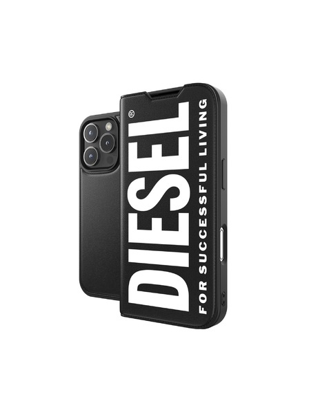 Diesel Diesel Etui für iPhone 16 Pro mit Magsafe Schwarz-Weiß 60132