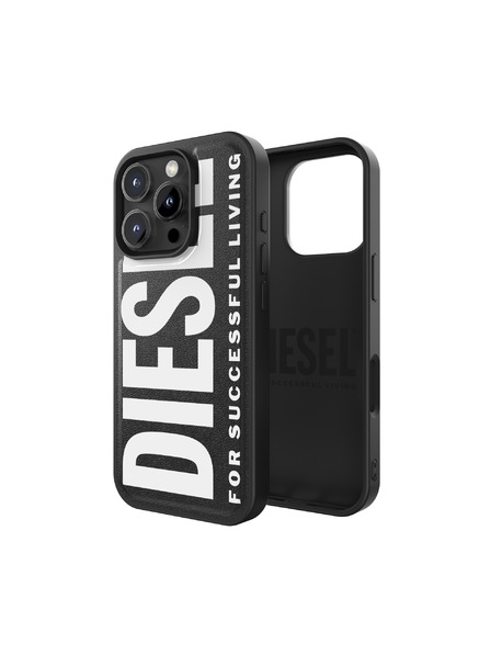 Diesel Diesel Schutzhülle für iPhone 16 Pro mit Magsafe Schwarz-Weiß 60128