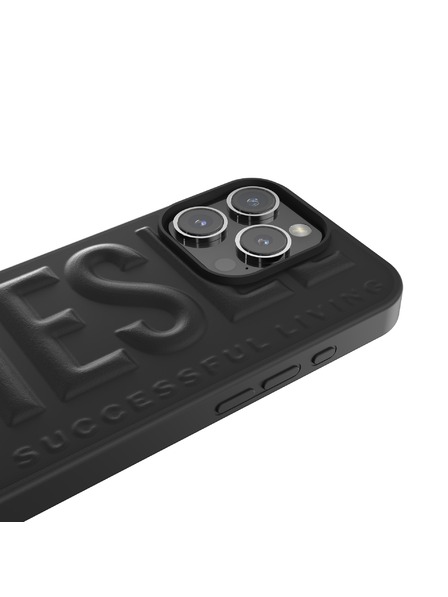 Diesel Diesel 3D Schutzhülle für iPhone 16 Pro Biscotto Schwarz 60210