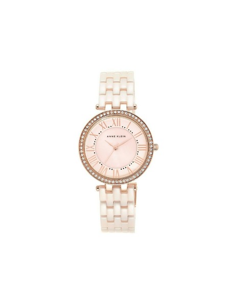 Anne Klein Roségoldene Damen-Uhr Anne Klein