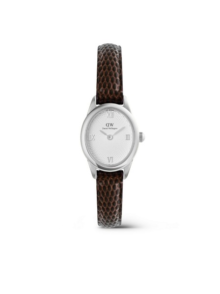 Daniel Wellington Damenuhren Daniel Wellington Ophelia Mini Lizard Guilloché Leder DW00100888