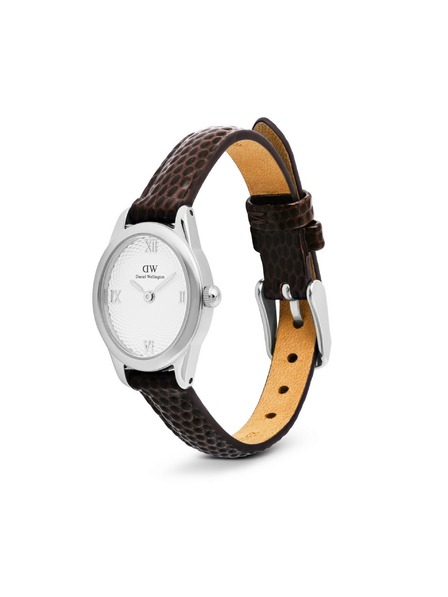 Daniel Wellington Damenuhren Daniel Wellington Ophelia Mini Lizard Guilloché Leder DW00100888