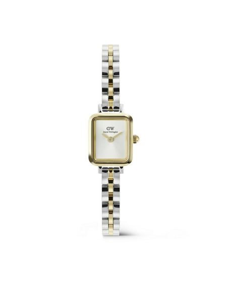 Daniel Wellington Damenuhren Daniel Wellington Quadro Mini Arch 3-Link eckig DW00100925