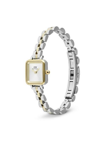 Daniel Wellington Damenuhren Daniel Wellington Quadro Mini Arch 3-Link eckig DW00100925