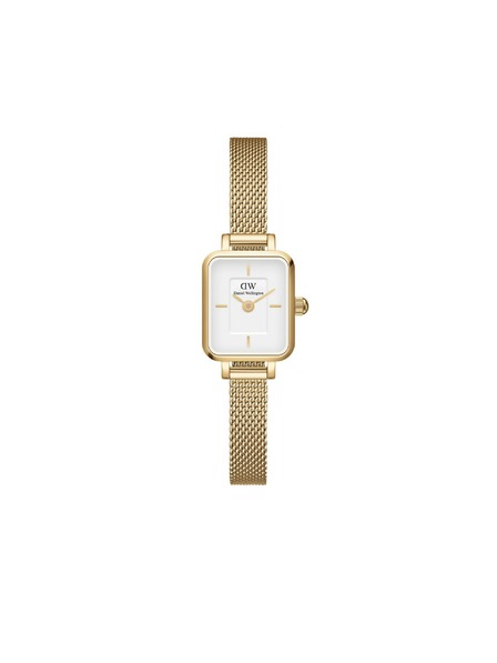 Daniel Wellington Damenuhr Daniel Wellington Quadro Mini Evergold DW00100725