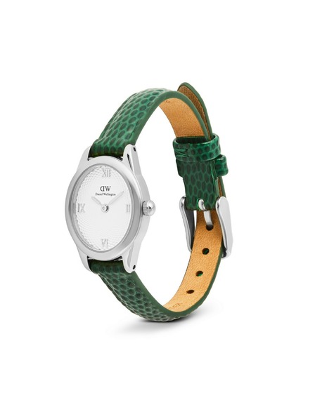 Daniel Wellington Damenuhr Daniel Wellington Ophelia Mini Lizard Guilloché Leder DW00100889