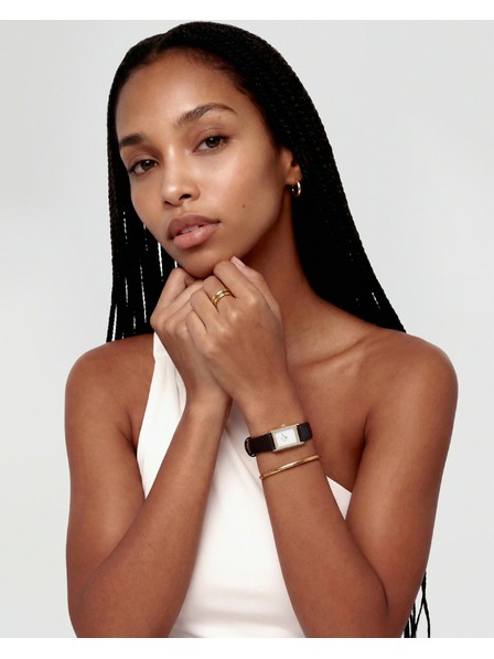 Daniel Wellington Damenuhr Daniel Wellington Bound Mini Leder DW00100904