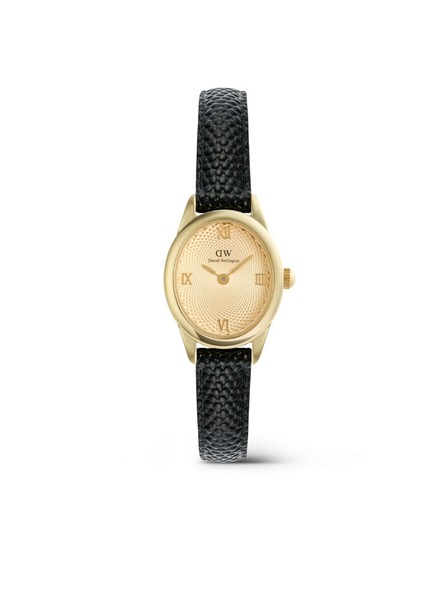 Daniel Wellington Damenuhr Daniel Wellington Ophelia Mini Lizard Guilloché Leder DW00100897