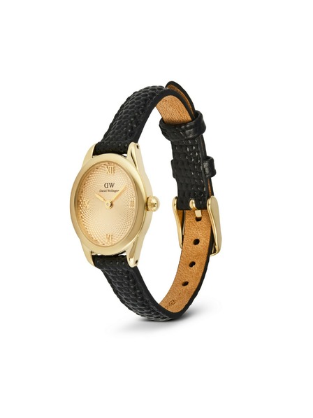 Daniel Wellington Damenuhr Daniel Wellington Ophelia Mini Lizard Guilloché Leder DW00100897