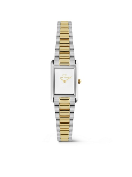 Daniel Wellington Damenuhr Daniel Wellington Bound Mini 3-Link eckig DW00100932