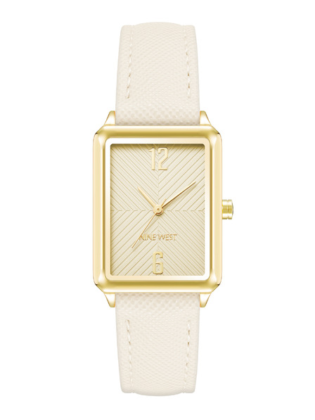 Nine West	 Damenarmbanduhr eckig Nine West NW/2732GPCR