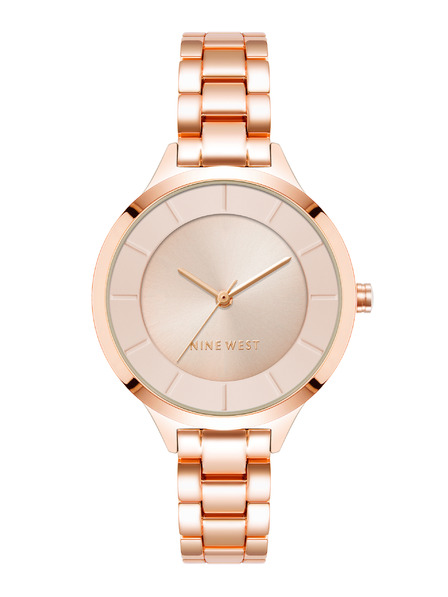 Nine West	 Damenarmbanduhr rund Nine West NW/2224LPRG