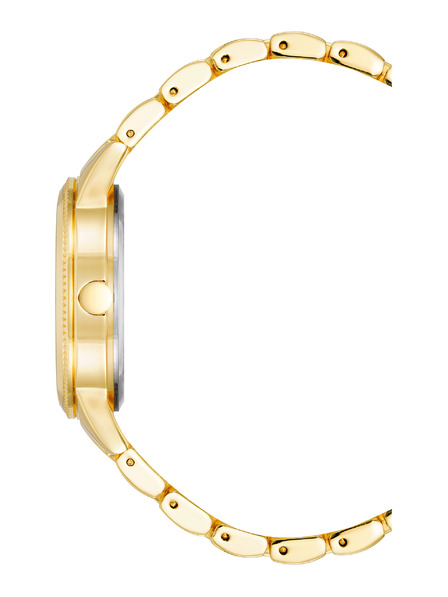 Nine West	 Damenarmbanduhr rund Nine West NW/2896CHGB