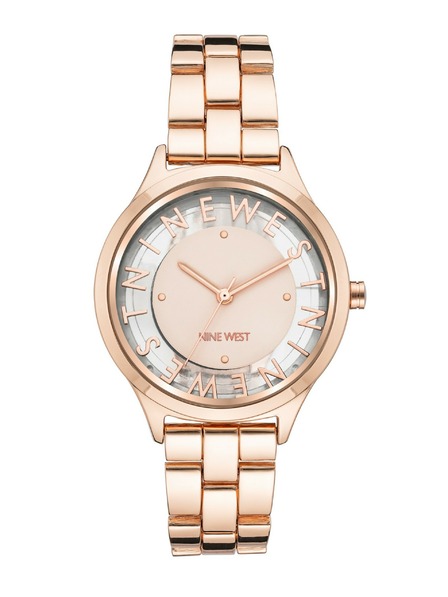 Nine West	 Nine West Damenarmbanduhr rund NW/2588RGRG