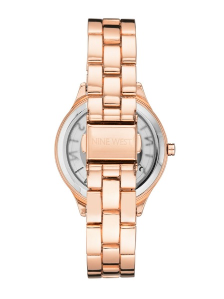 Nine West	 Nine West Damenarmbanduhr rund NW/2588RGRG
