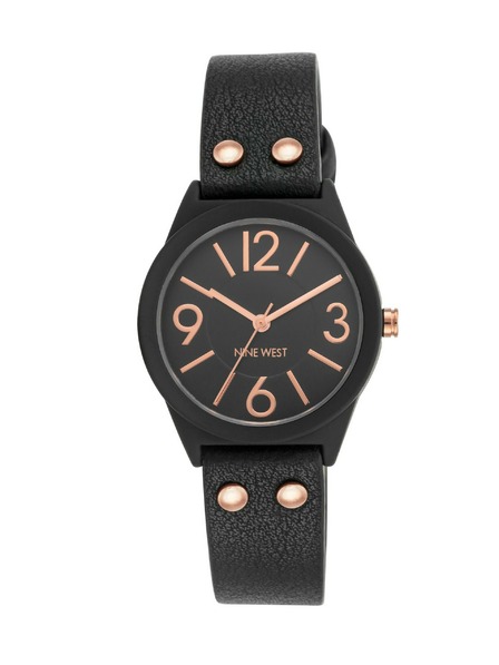 Nine West	 Nine West Damenuhr rund NW/1932BKRG