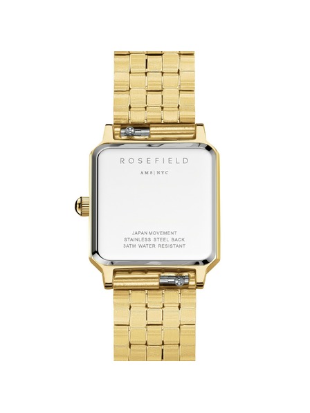 Rosefield Dameneckige Uhr Rosefield Boxelle BEGSG-B05