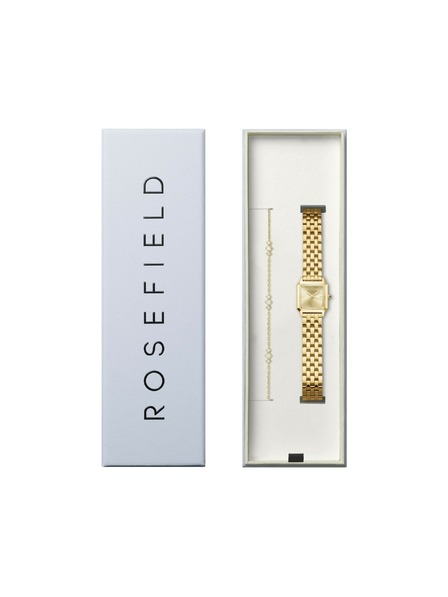 Rosefield Rosefield Boxelle Uhr und Triple Crystal Armband Geschenkset BCGTC-X284