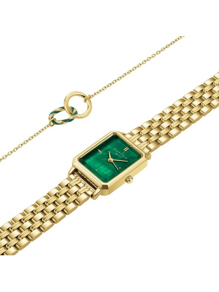 Rosefield Rosefield XS Emerald Geschenkset Uhr und Armband OEGED-X288