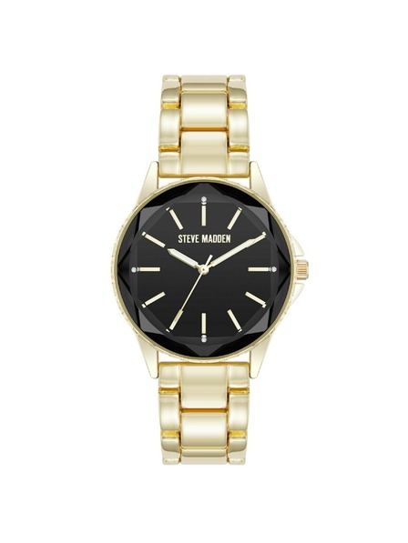 Steve Madden Damen Runduhr Steve Madden SM/8154BKGP